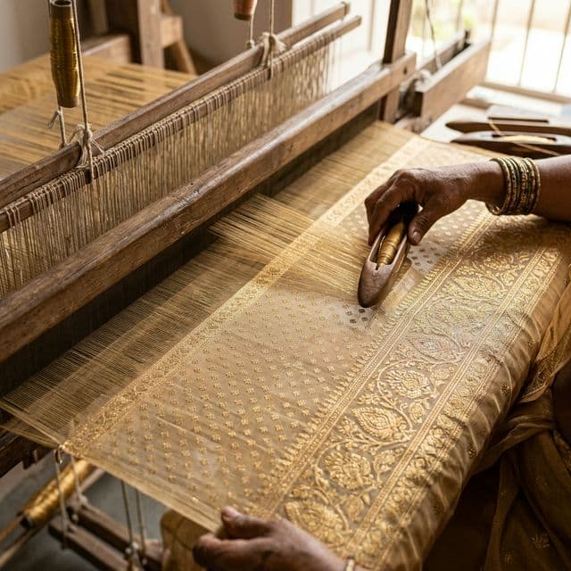 Chanderi Weaving